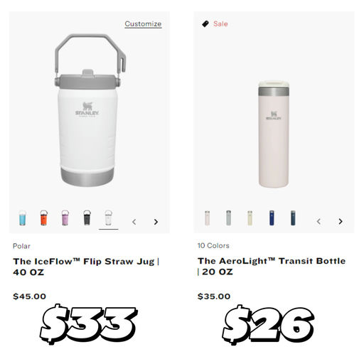 【Stanley 部分有75折】周雨彤同款也补货啦！