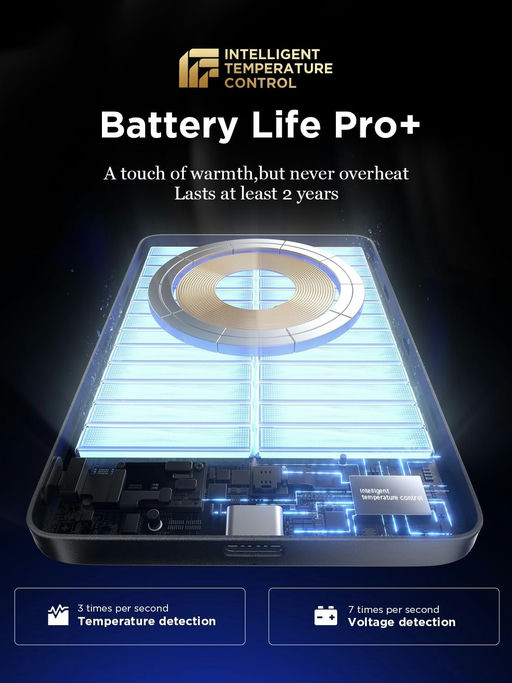 【超薄磁吸充电宝】【$21，免运】