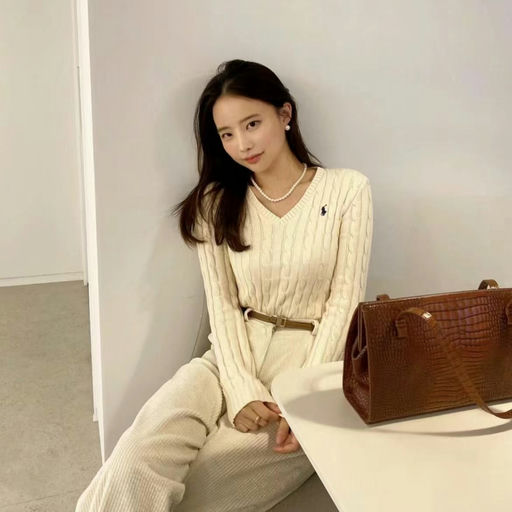 【隽永小马标】PRL经典绞花线衫，7折