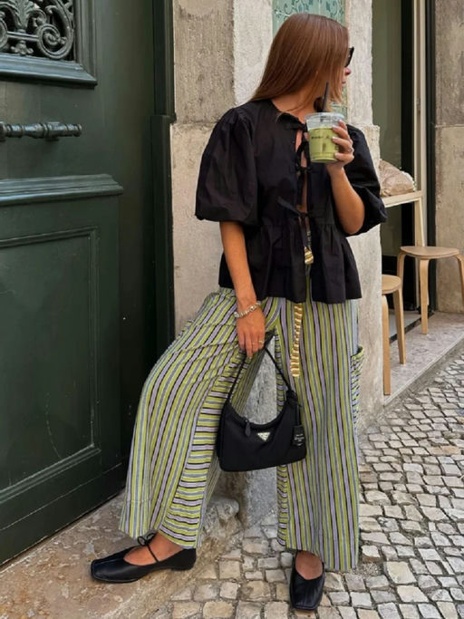 【55折！】招牌泡泡袖