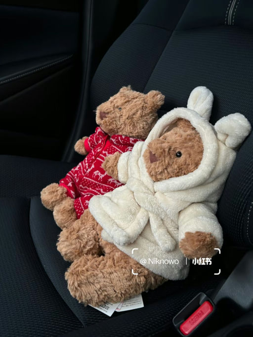 【艰难补货】香香软软浴袍熊