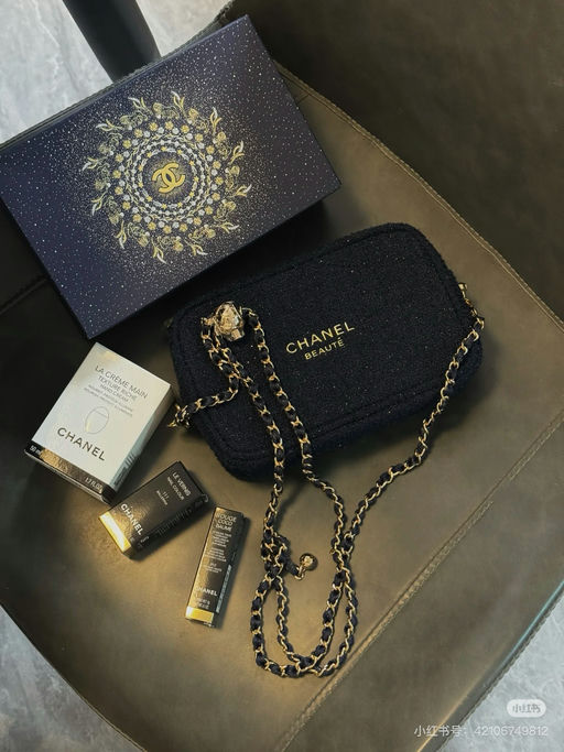 【贵妇化妆包】可DIY肩带