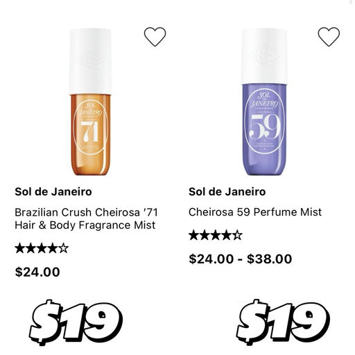 【白女三件套】【丝芙兰八折】