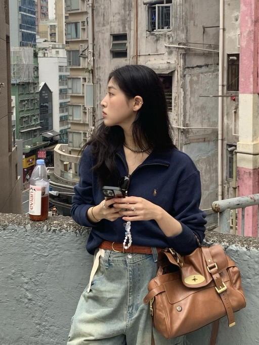 【4折！】【PRL 半拉链卫衣】