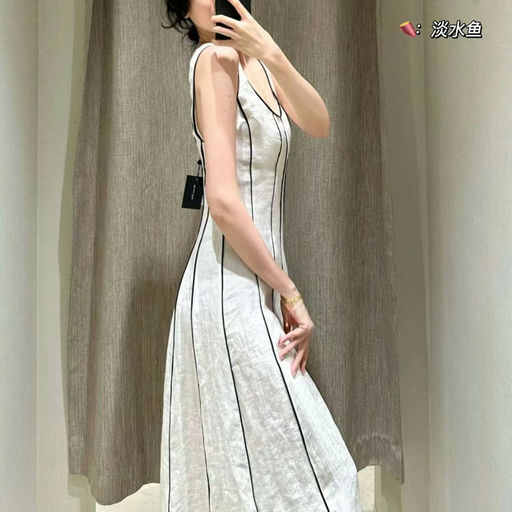 【补M码！】Massimo Dutti最火条纹裙