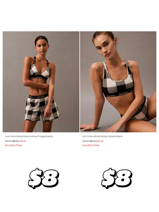 【统统不到 $10】【CK 断码捡漏】