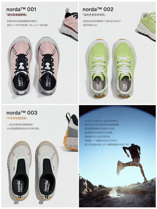 【捡大便宜！】Norda全线 $195，零星黄金码