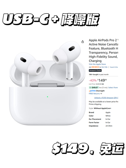 【Prime Day 必看大件】【苹果全家桶】