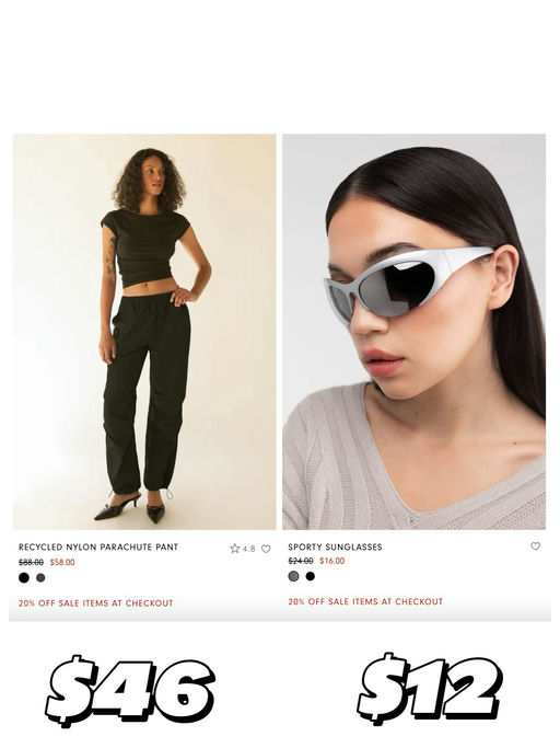 【Oak+Fort 额外8折】大多$50封顶