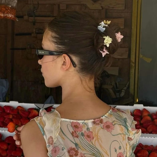 【升级8折】白女美学灵魂发夹