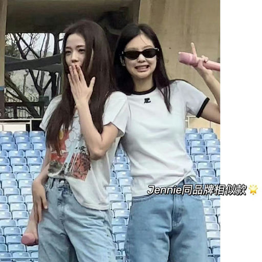 【半价拿下】【权俞利同款】Courrèges新款皮扣刺绣T恤