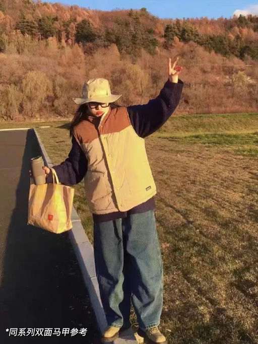 【难得6折】连帽羽绒马甲