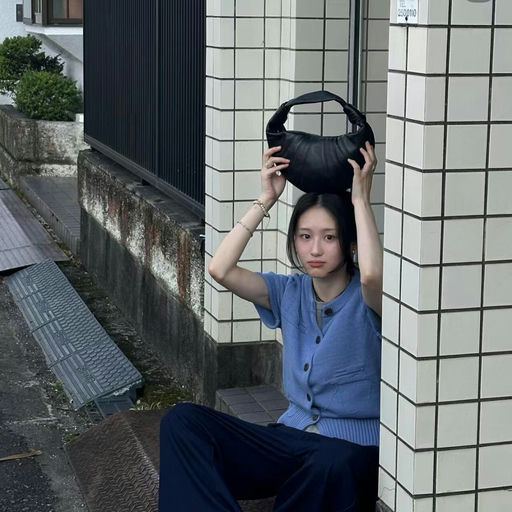 【幸运小牛角】车静媛同款mini hobo 首次66折