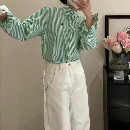 【喵喵同款】彩标衬衫，5折