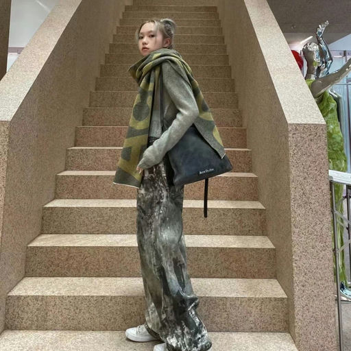 【5G入秋】AcneStudios字母围巾，新色5折