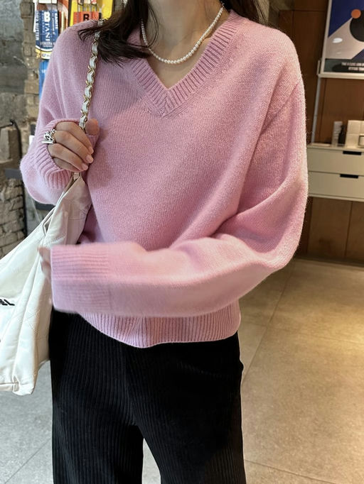 【韩系奶霜粉】【100 % 纯羊绒】