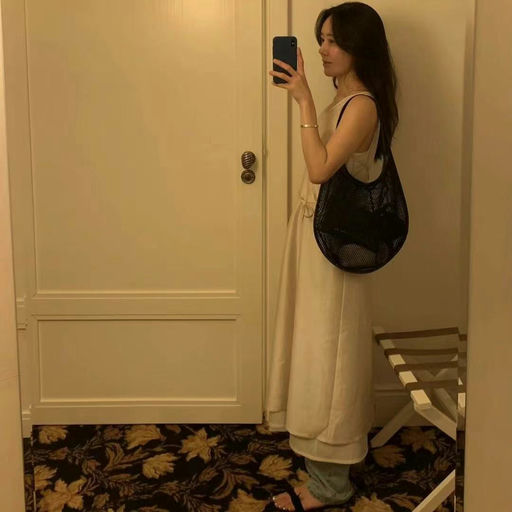 【64折，免税】【刘雯同款】Alaia新款渔网包