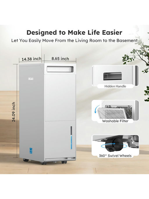 💧【雨季必备】【自带排水泵】