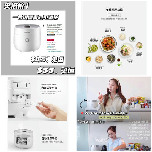 【一台很懂事的电饭煲】【史低价】