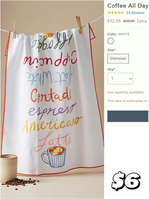 【好久不见】Anthropologie 额外5折挖宝