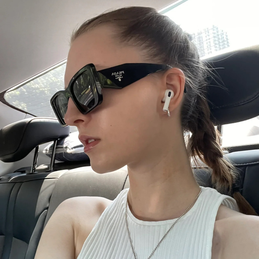 Prada 猫眼大方框，5折