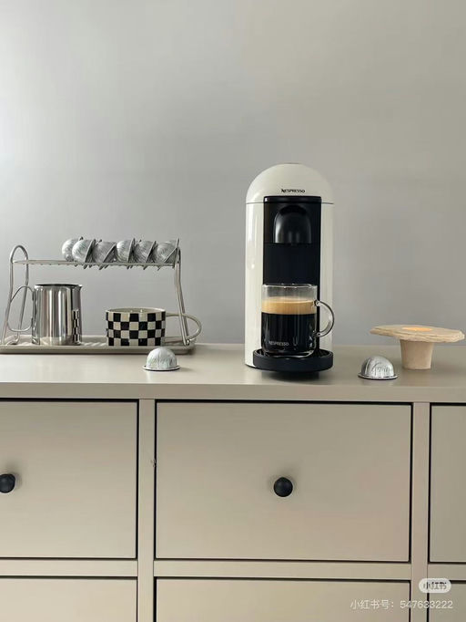 【新低43折！】【最美奶油白】Breville浓缩咖啡机，Vertuo Plus