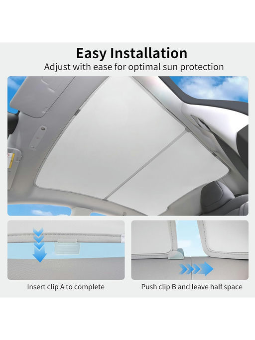 【解决特斯拉太晒困扰】【$16，免运】