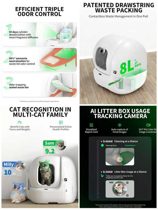 【喵总好评款】智能猫砂盆，直降$100