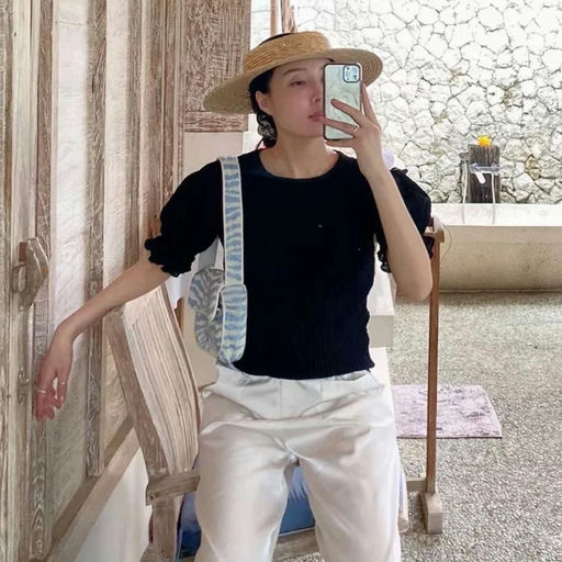 【肯豆同款】串珠腋下包