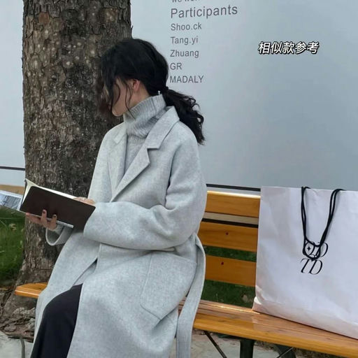 【温润如玉具像化】S MaxMara经典拿手的浴袍大衣 