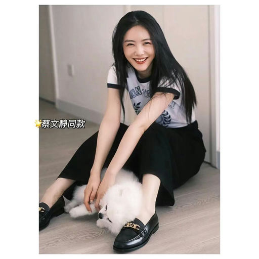 【4折！】Valentino经典链条logo乐福鞋