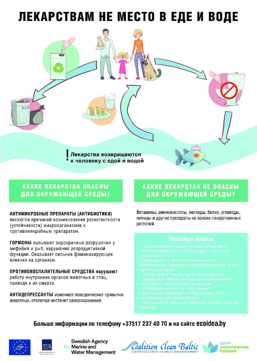 Pills Free Baltic - Booklet in Russian