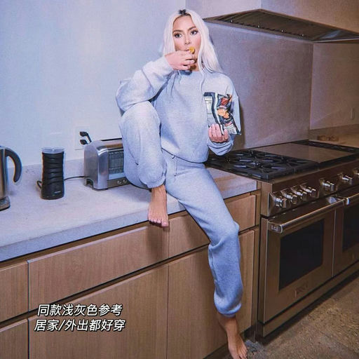 【5折】【喵总视频同款】Skims Cotton Fleece圆领卫衣