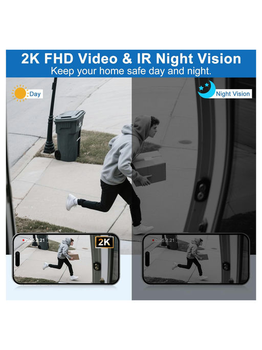 【智能可视门铃】【只要 $35】  