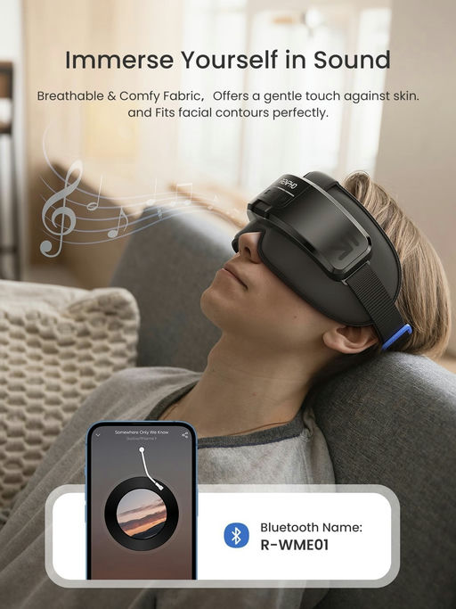 【59折】【Renpho 加热眼部头部按摩仪】