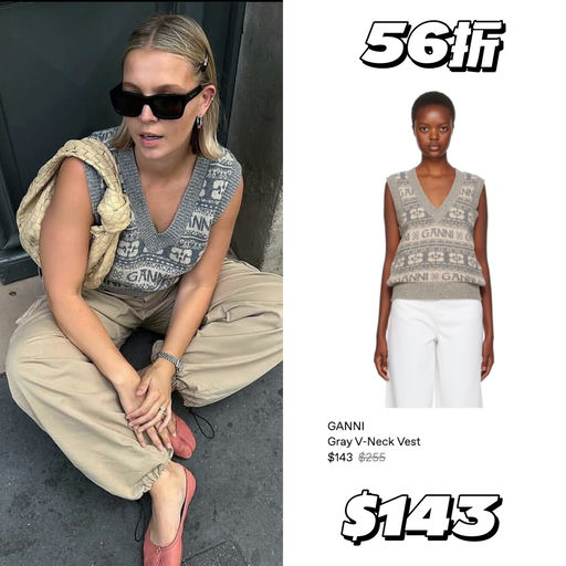 【招牌毛衣】Ganni 都是$100+