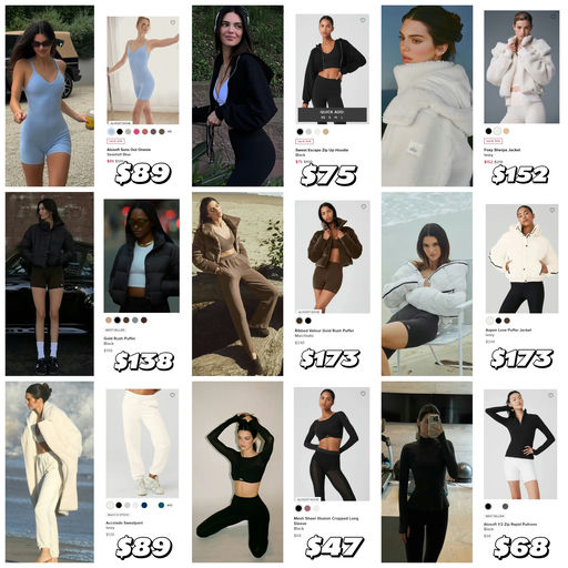 【Kendall 同款合集】AloYoga 黑五开跑