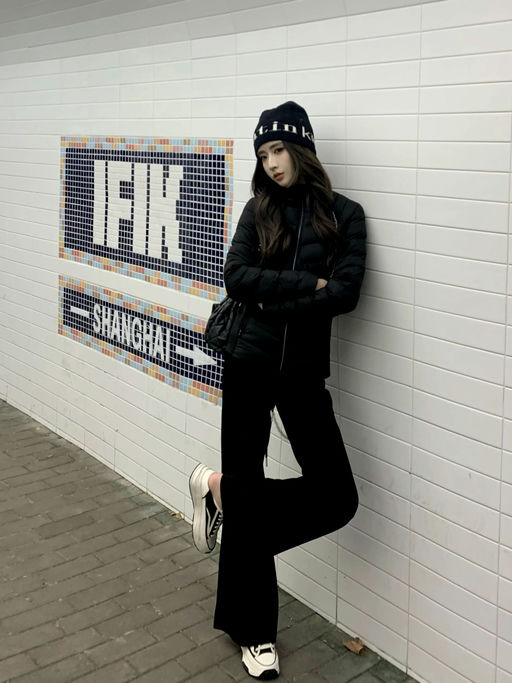 🍋【黑白色码全】【Lulu 排骨羽绒服】