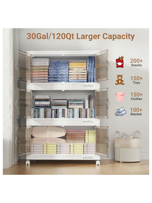 【超大容量】【换季收纳箱，3个】