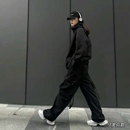 【5折】黑色冲锋衣，直降$100