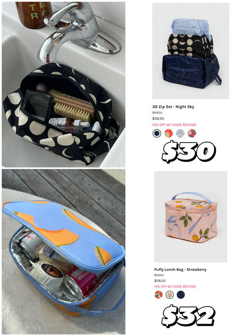 【喵喵大力推荐】Baggu 85折