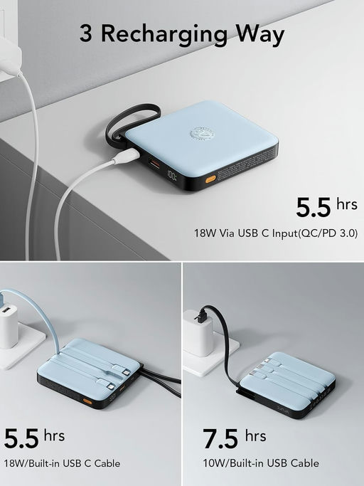 【一拖三充电宝】【$26，免运】