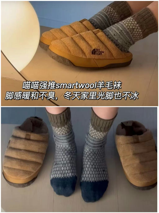 【汗脚星人福音】美丽诺羊毛袜