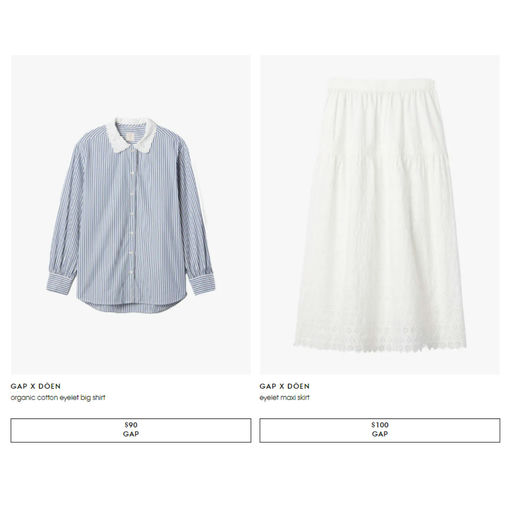 【断货如闪电】Gap x Doen 上了！