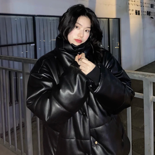 【降至3折！】Nanushka 最经典，Hide素皮棉服