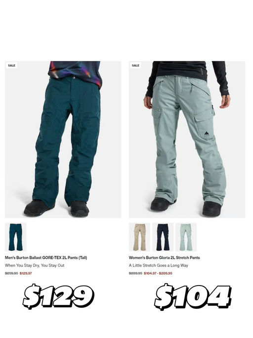 【Burton 3折】全年大抄底，正式开启