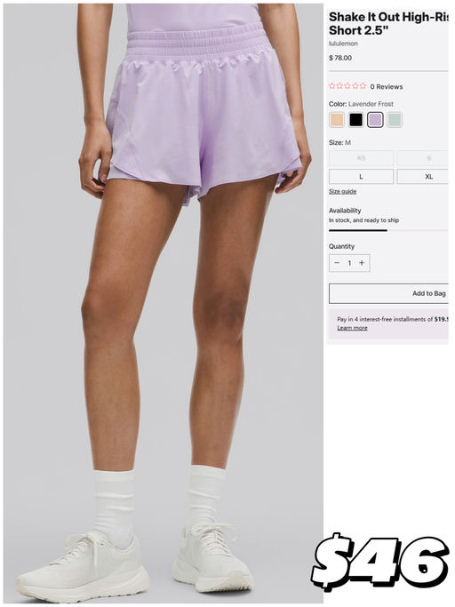 「#Peloton x Lulu 6折 」【紫色系精选】