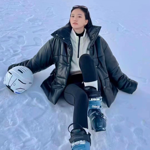 【降至3折！】Nanushka 最经典，Hide素皮棉服