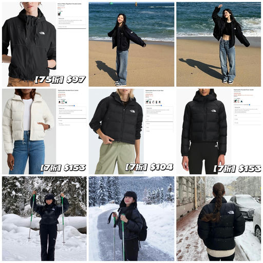 【韩女秋冬最爱】TNF 7折