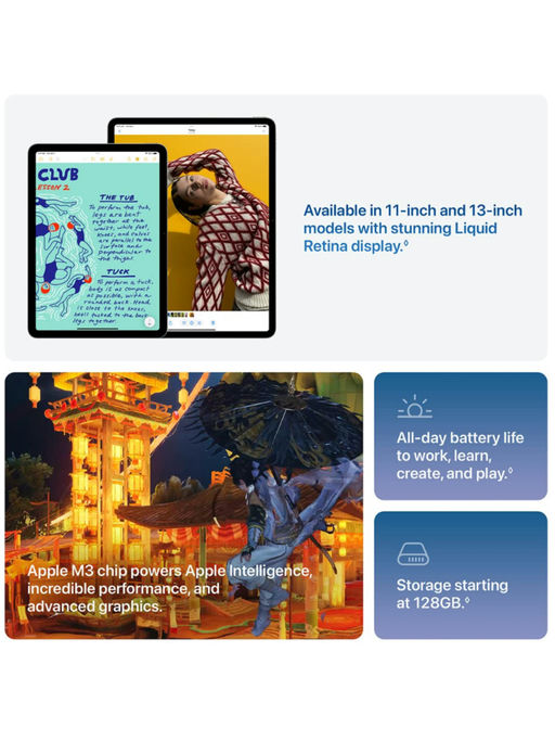 【史低价回归】Apple iPad Air M3，75折